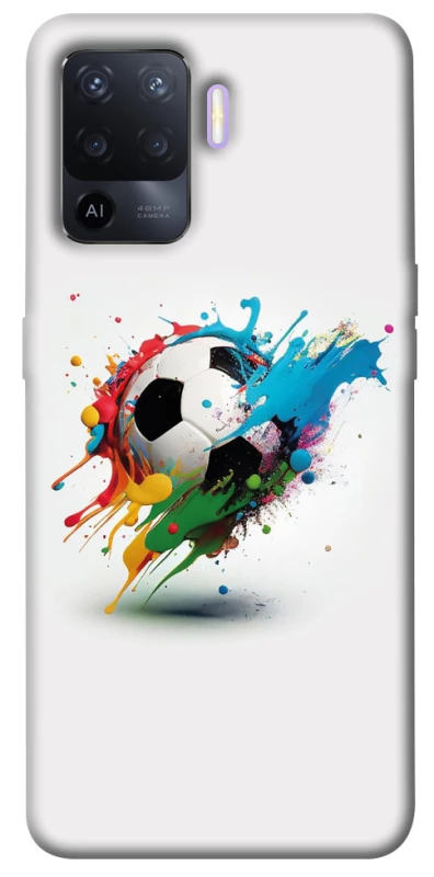 Чехол на Oppo A94 Football Ball ver3 фото 1 из 1