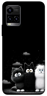 Чохол на Vivo Y21 / Y33s Three Cats фото 1 з 1