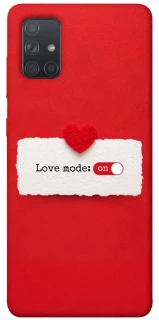 Чохол на Samsung Galaxy A71 Love Mode ON фото 1 з 1