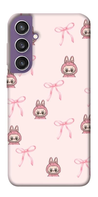 Чехол на Samsung Galaxy S23 FE Pink bows and Labubus фото 1 из 1