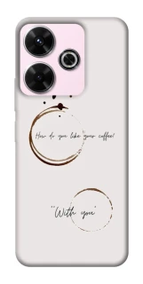 Чохол на Xiaomi Poco M6 4G Coffee with you фото 1 з 1