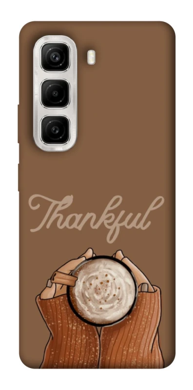 Чохол на Infinix Hot 50 4G Thankful coffee фото 1 з 1