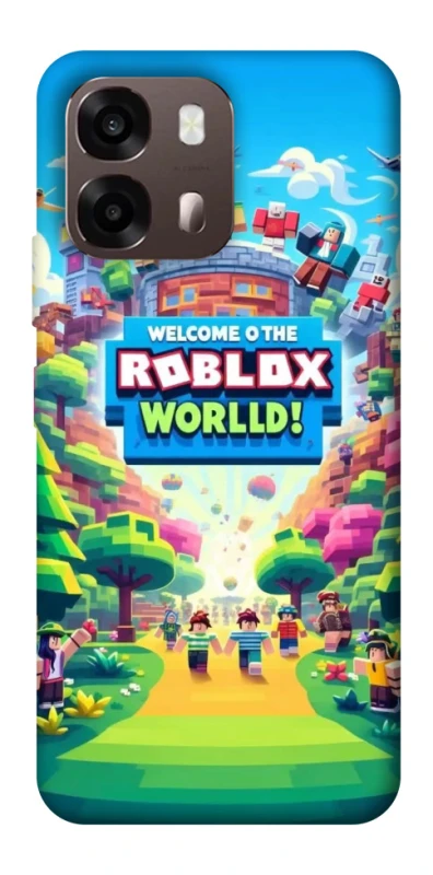 Чохол на Oppo A6 Roblox World фото 1 з 2