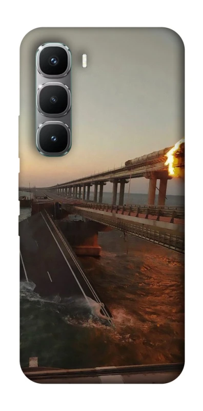 Чохол на Infinix Hot 60 Pro Кримський міст втомився фото 1 з 1