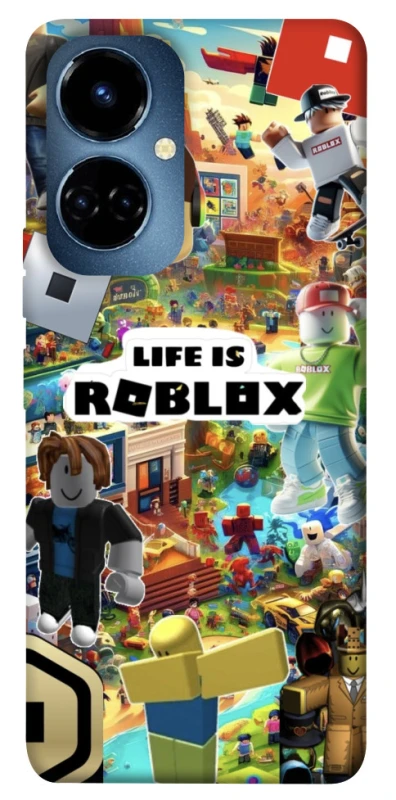 Чохол на TECNO Camon 19 Life is Roblox фото 1 з 1