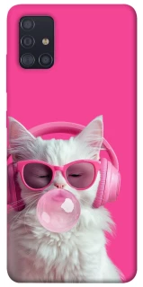 Чохол на Samsung Galaxy A51 Pink kitty фото 1 Чохол на Samsung Galaxy A51 Pink kitty фото 1 з 1