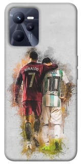 Чехол на Realme C35 Ronaldo и Messi фото 1 из 1