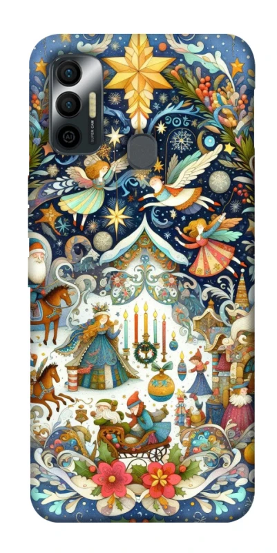 Чохол на TECNO Spark 7 Christmas spirit ver.11 фото 1 з 1