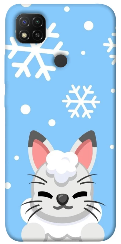 Чохол на Xiaomi Redmi 9C Adopt Me Snow Kitty Smile фото 1 з 1
