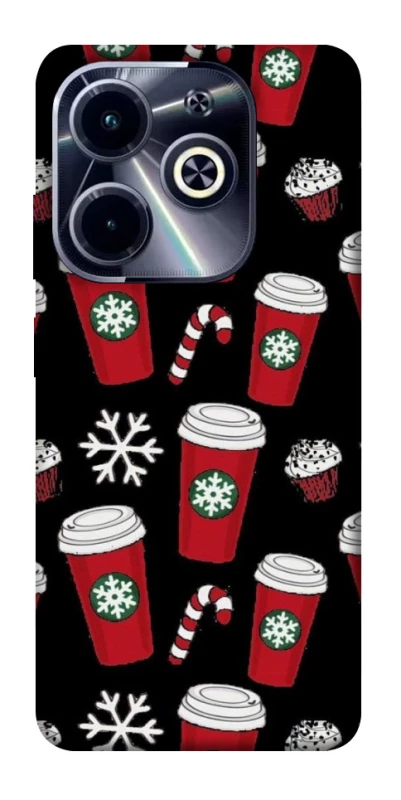 Чехол на Infinix Hot 40i Новогодний v40 фото 1 из 1