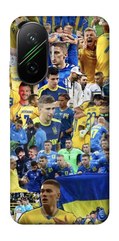Чехол на Xiaomi Poco F7 UA-Football ver.6 фото 1 из 1
