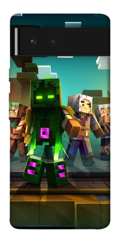 Чехол на Google Pixel 6 Minecraft dungeon фото 1 из 1