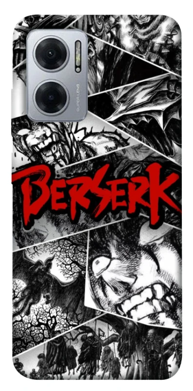 Чехол на Xiaomi Redmi Note 11E Berserk collage ver.2 фото 1 из 1