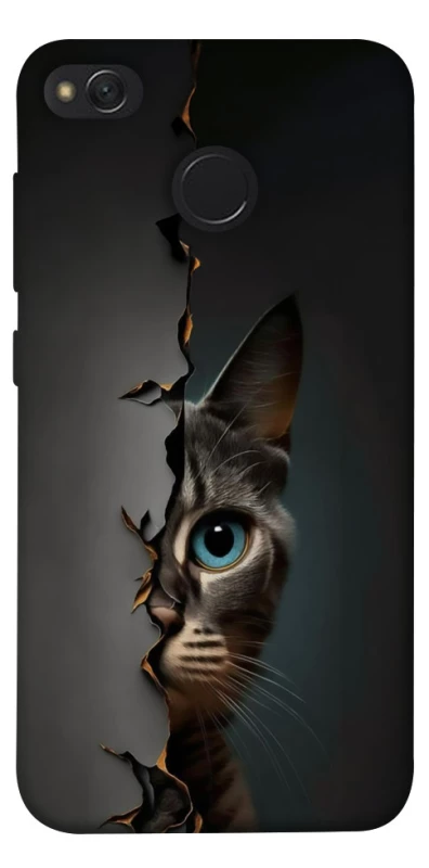 Чехол на Xiaomi Redmi 4X Кот-подглядыватель v2 фото 1 из 1