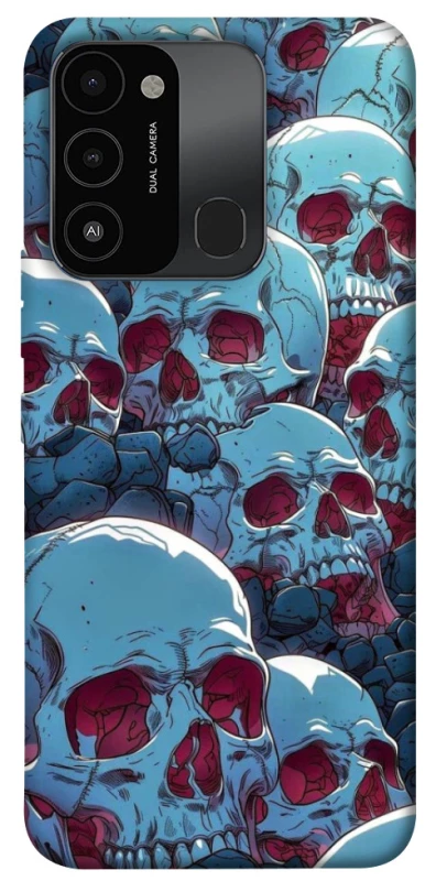 Чохол на TECNO Spark 8C Skulls v2 фото 1 з 1