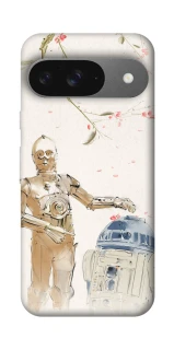 Чехол на Google Pixel 10 Star Wars robots фото 1 из 1