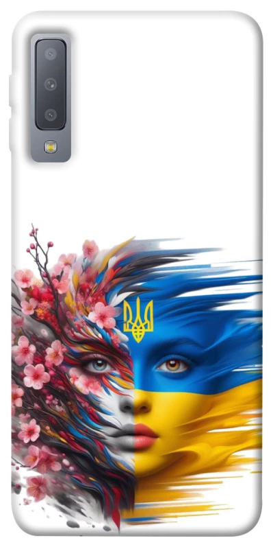Чохол на Samsung A750 Galaxy A7 (2018) Flowering Ukraine фото 1 з 1