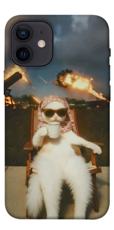 Чохол на Apple iPhone 12 mini (5.4") Exploding Kittens ver.1 фото 1 з 1