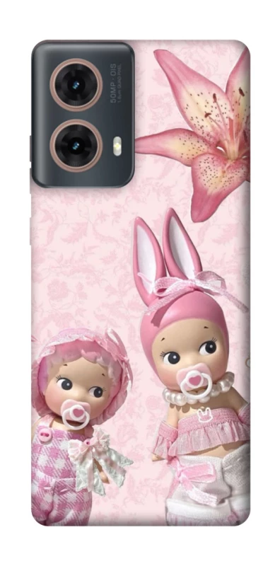 Чохол на Motorola Moto G85 Vintage Blossom Twins фото 1 з 1