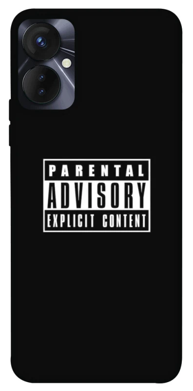 Чехол на TECNO Spark 9 Pro Parental Advisory Label фото 1 из 1