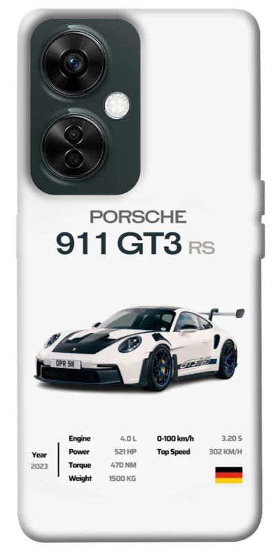 Чохол на OnePlus Nord CE 3 Lite Porsche 911 GT3 фото 1 з 1