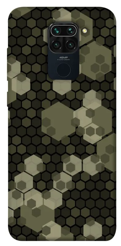 Чохол на Xiaomi Redmi Note 9 / Redmi 10X Camouflage v9 фото 1 з 1