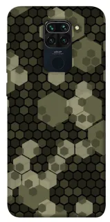 Чохол на Xiaomi Redmi Note 9 / Redmi 10X Camouflage v9 фото 1 з 1