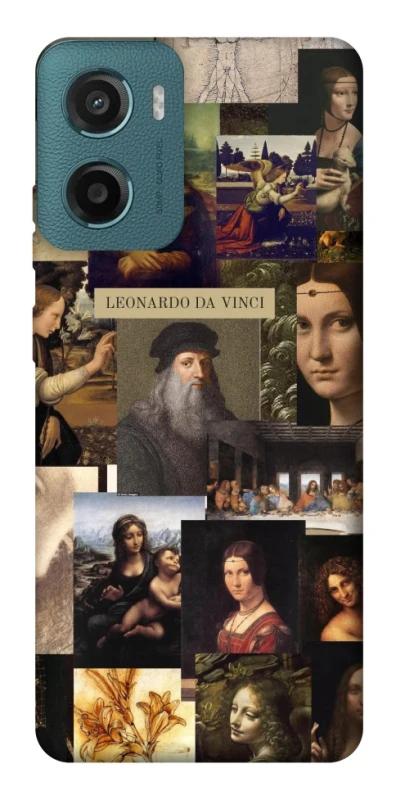 Чохол на Motorola Moto G06 Leonardo da Vinci фото 1 з 1