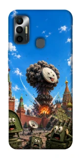 Чехол на TECNO Spark 7 Moscow never sleeps ver.7 фото 1 из 1