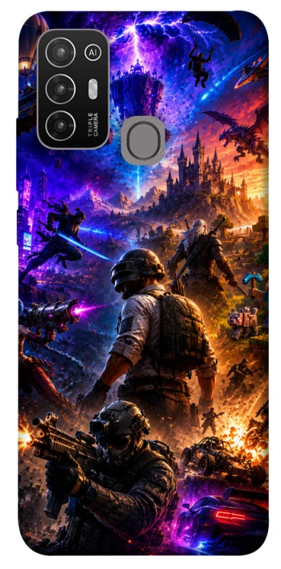 Чехол на ZTE Blade A52 My Games фото 1 из 1