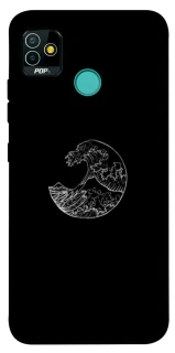 Чохол на TECNO POP 5 Black tsunami фото 1 Чохол на TECNO POP 5 Black tsunami фото 1 з 1