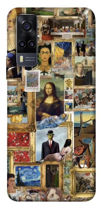 Чохол на Vivo Y31 Art collage ver.9 фото 1 з 1