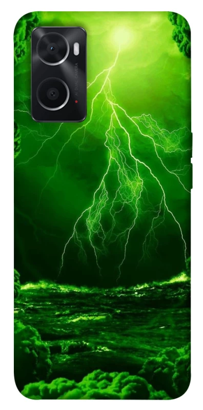 Чохол на Oppo A76 4G Блискавка v2 фото 1 з 1