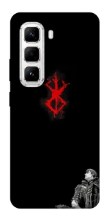 Чехол на Infinix Hot 50 Pro berserk black фото 1 из 1