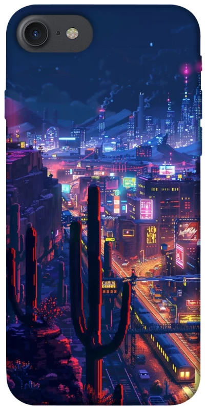 Чехол на Apple iPhone 7 / 8 (4.7") Night city фото 1 из 1