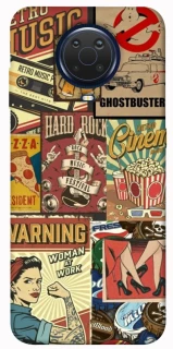 Чохол на Nokia G20 / G10 / 6.3 Retro collage ver.2 фото 1 з 1