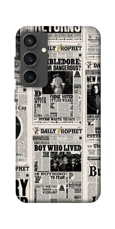 Чохол на Samsung Galaxy S24 FE Harry Potter newspaper фото 1 з 1