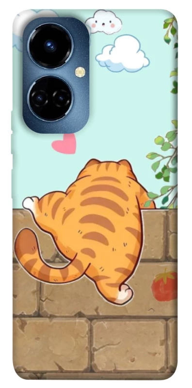 Чохол на TECNO Camon 19 Pro Cat the meow фото 1 з 1