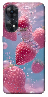 Чохол на Oppo Reno 8T 4G Полуниця в воді фото 1 з 1