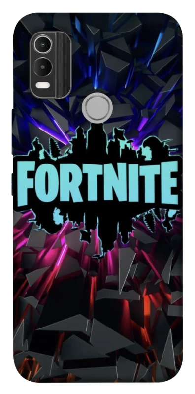 Чехол на Nokia C21 Plus Fortnite logo ver.3 фото 1 из 1