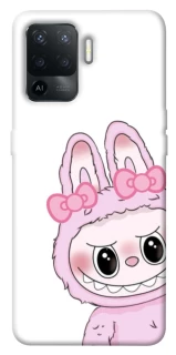 Чохол на Oppo Reno 5 Lite Labubu White фото 1 з 1