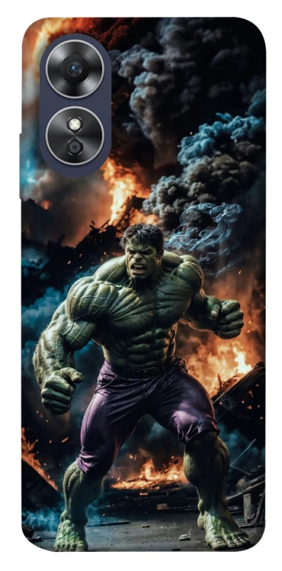 Чохол на Oppo A17 Hulk v2 фото 1 з 1