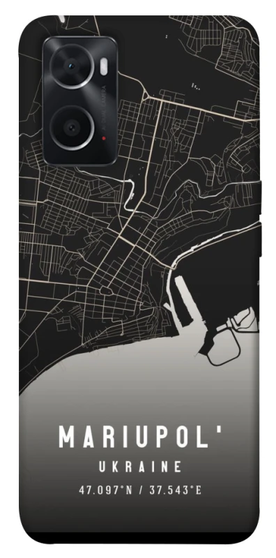 Чохол на Oppo A76 4G Mariupol map фото 1 з 1