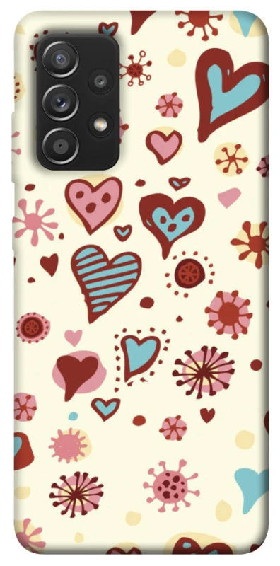 Чохол на Samsung Galaxy A52 4G / A52 5G Pretty hearts фото 1 з 1