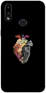 Чохол на Samsung Galaxy A10s Heart with flowers фото 1 з 1
