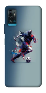 Чохол на ZTE Blade A71 Футболист фото 1 з 1