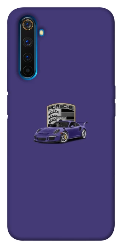 Чехол на Realme 6 Pro Porsche purple фото 1 из 1