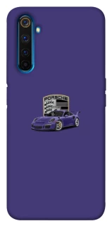 Чехол на Realme 6 Pro Porsche purple фото 1 из 1