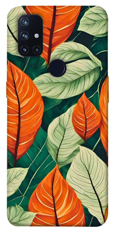 Чохол на OnePlus Nord N10 5G Leaves фото 1 з 1