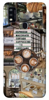 Чохол на ZTE Blade A51 Coffee collage ver.5 фото 1 з 1